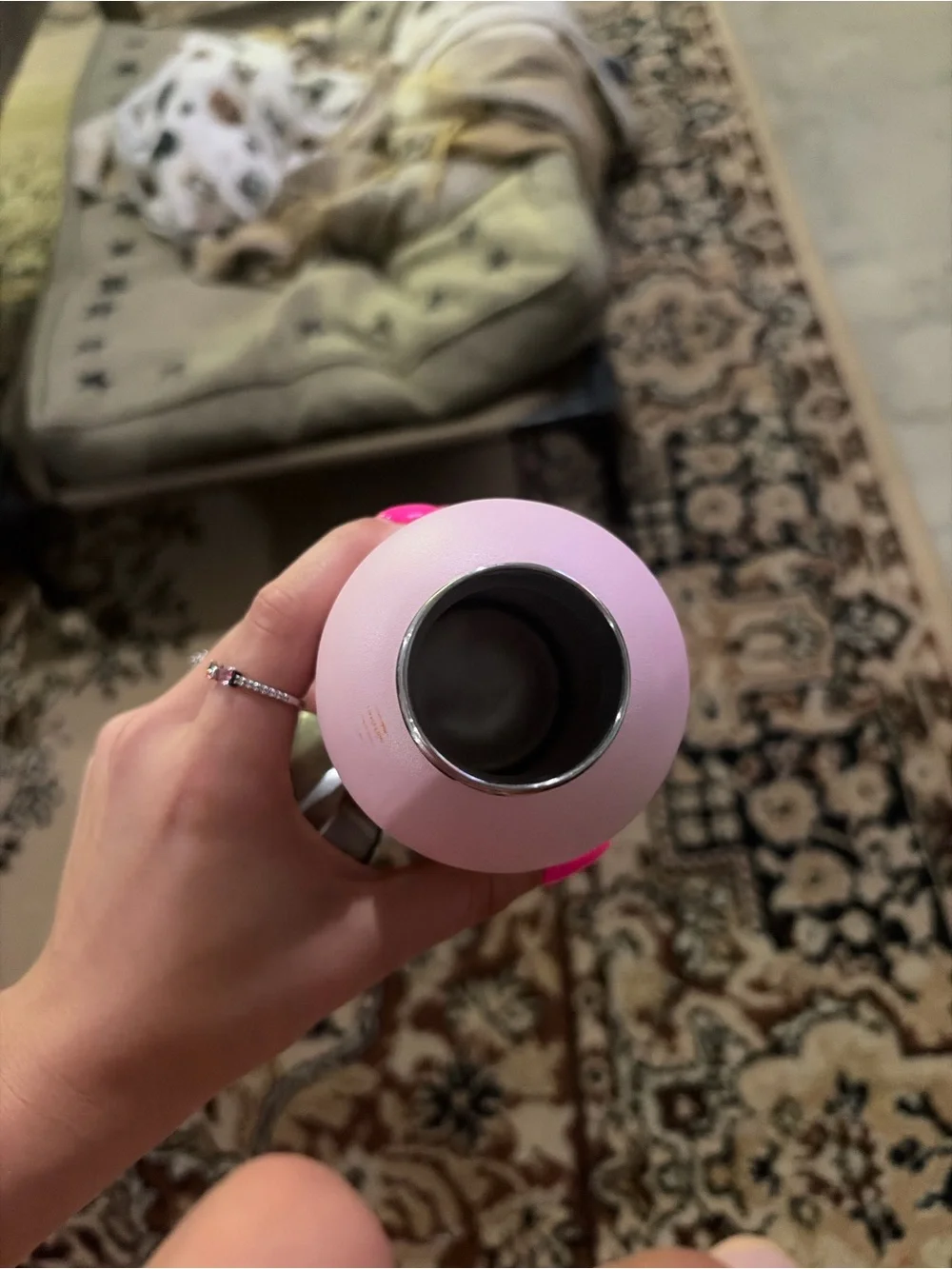 S'ip by S'well Pink Stainless Insulated Bottle